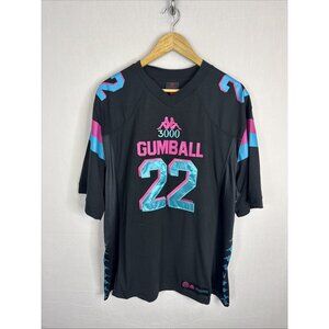 Kappa Gumball 3000 Soccer Style Jersey Gumball 22 Men’s Large Carrera Hot Wheels